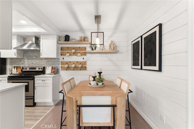 20702 El Toro Rd Unit 300, Lake Forest, CA 92630 - dining room featuring light wood-style floors and recessed lighting