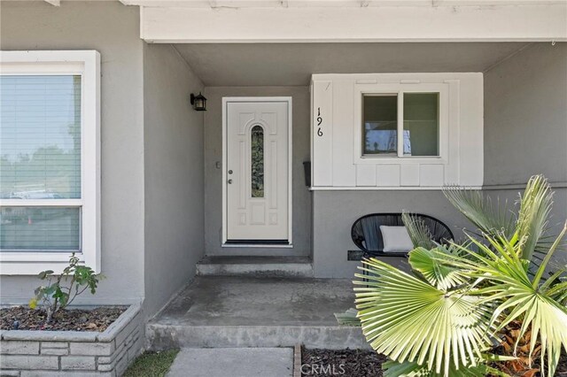 196 Coral View St, Monterey Park, CA 91755 - entrance to property with stucco siding