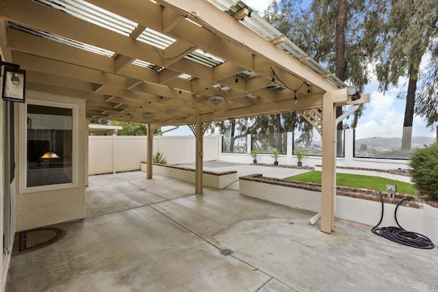 9501 High Park Ln, San Diego, CA 92129 - view of patio featuring a pergola