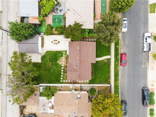 drone / aerial view