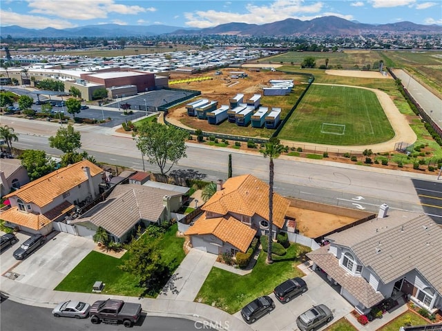 27559 Avenida Interno, Menifee, CA 92585 - aerial view of residential area with a mountain backdrop