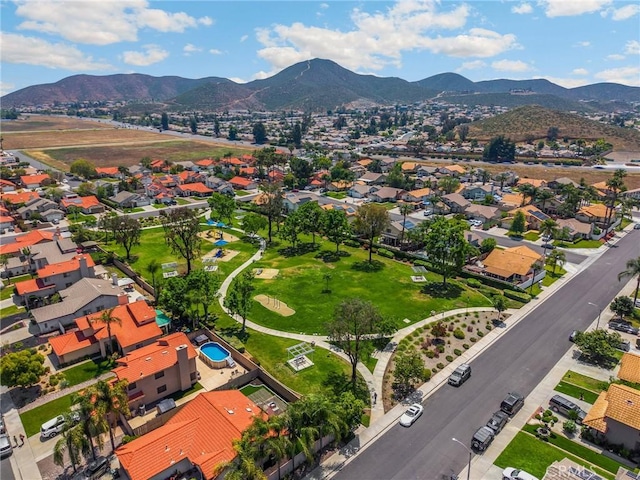 27559 Avenida Interno, Menifee, CA 92585 - aerial view of residential area with mountains