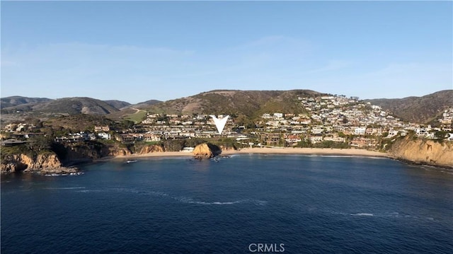 2526 Riviera Dr, Laguna Beach, CA 92651 - water view featuring a mountainous background