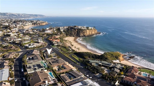 2526 Riviera Dr, Laguna Beach, CA 92651 - view of property location featuring expansive beach and nearby suburban area