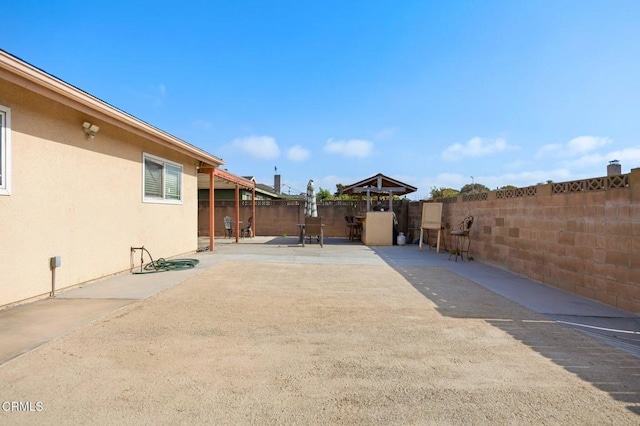 4241 Hamilton Ave, Oxnard, CA 93033 - fenced backyard featuring a patio area