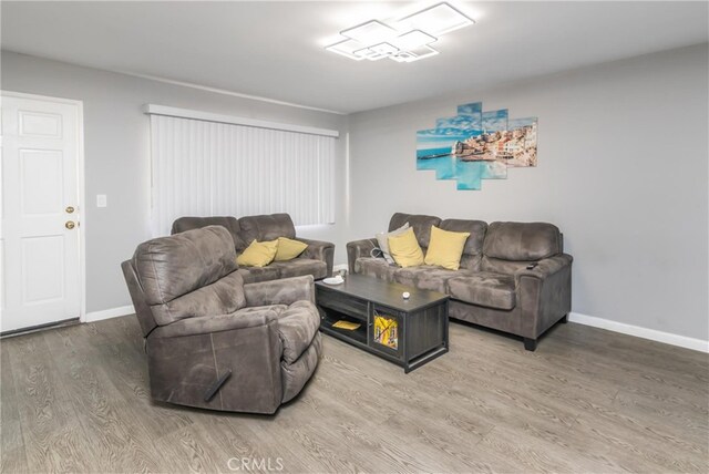 515 W Harvard St, Glendale, CA 91204 - living area with wood finished floors and baseboards