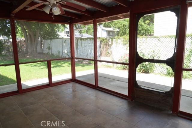 819 Sherwood Way, Willows, CA 95988 - unfurnished sunroom featuring ceiling fan and healthy amount of natural light