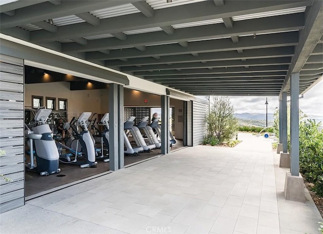 204 Alienta Ln, Rancho Mission Viejo, CA 92694 - view of patio / terrace with a mountain view