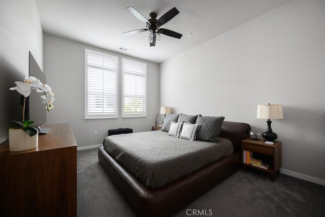 204 Alienta Ln, Rancho Mission Viejo, CA 92694 - carpeted bedroom featuring baseboards and a ceiling fan