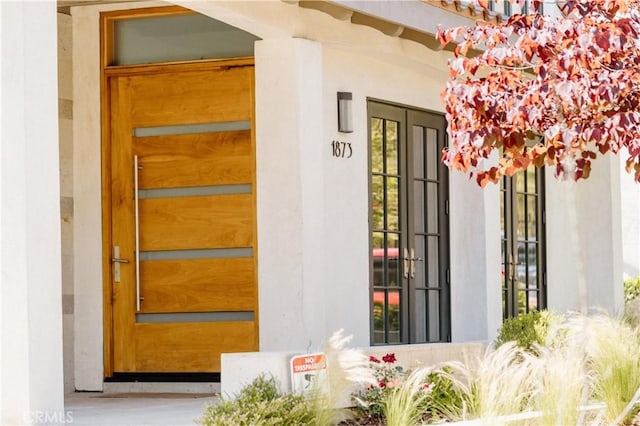 1873 S Los Robles Ave, San Marino, CA 91108 - entrance to property with stucco siding