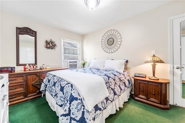 4702 Castana Ave, Lakewood, CA 90712 - bedroom featuring dark carpet and cooling unit