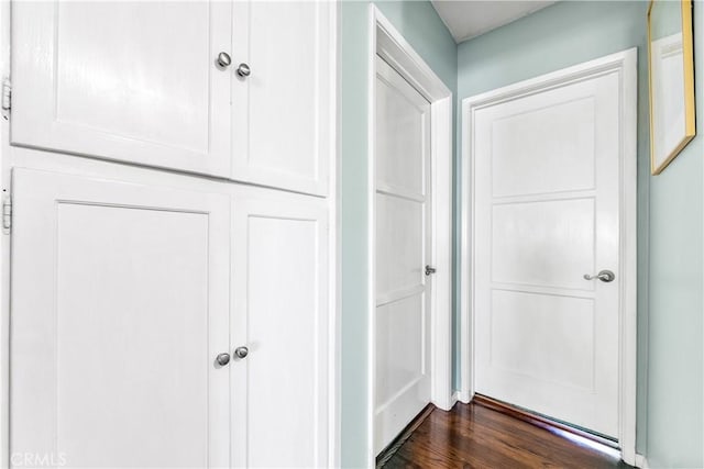 4702 Castana Ave, Lakewood, CA 90712 - hall with dark wood-style flooring