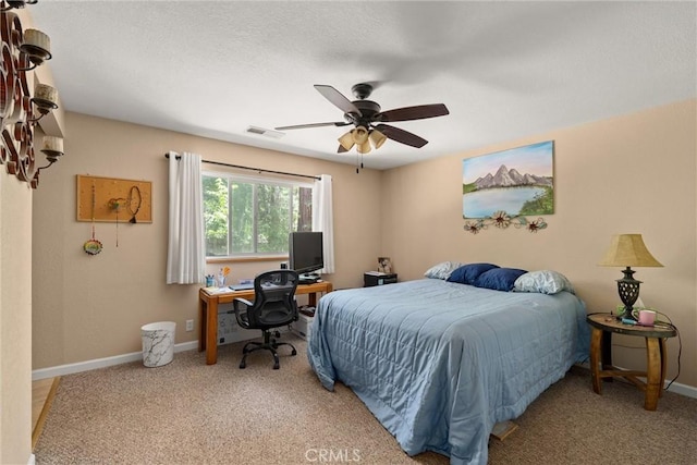 6176 Some Way, Magalia, CA 95954 - bedroom featuring carpet, a desk, and baseboards