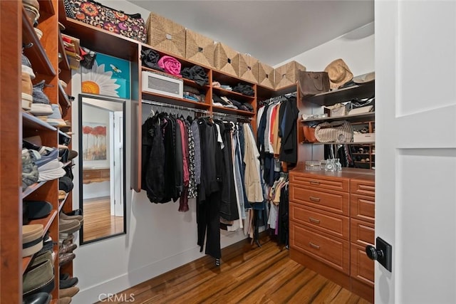 863 Greystone Pl, San Luis Obispo, CA 93401 - walk in closet with wood finished floors