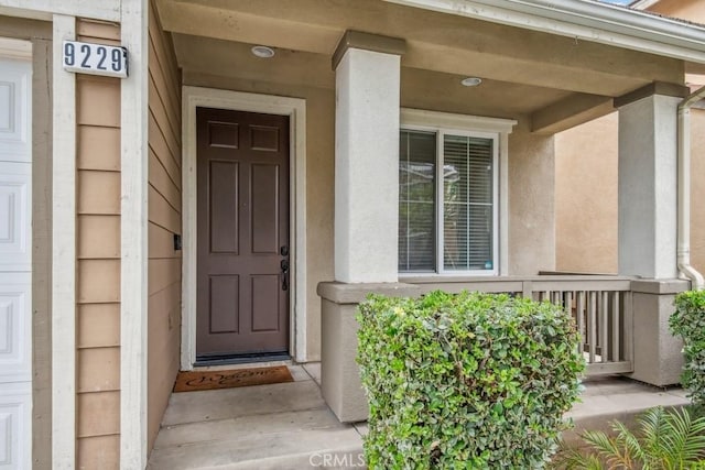 9229 Maywood Way, Riverside, CA 92503 - entrance to property featuring stucco siding