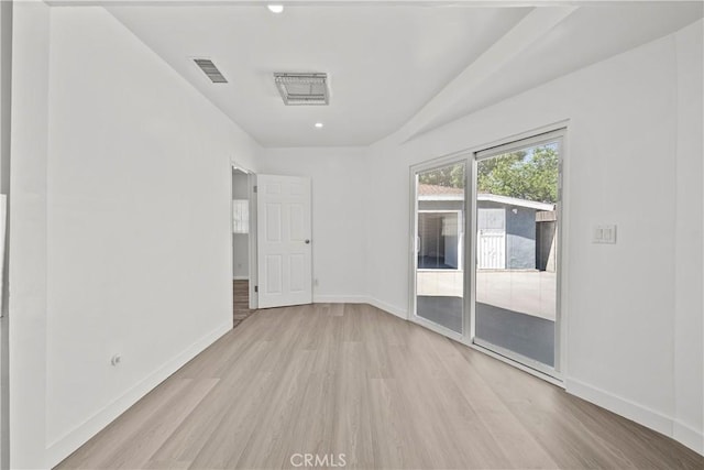 10117 Sharp Ave, Arleta, CA 91331 - unfurnished room with wood finished floors and baseboards