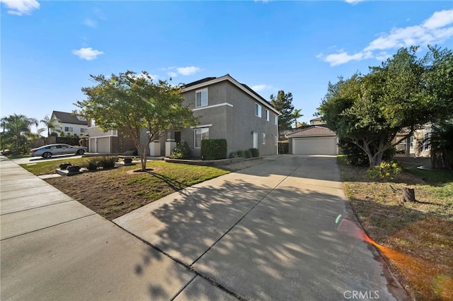 27876 Twilight Ct, Murrieta, CA 92563 - view of front facade with a garage and stucco siding