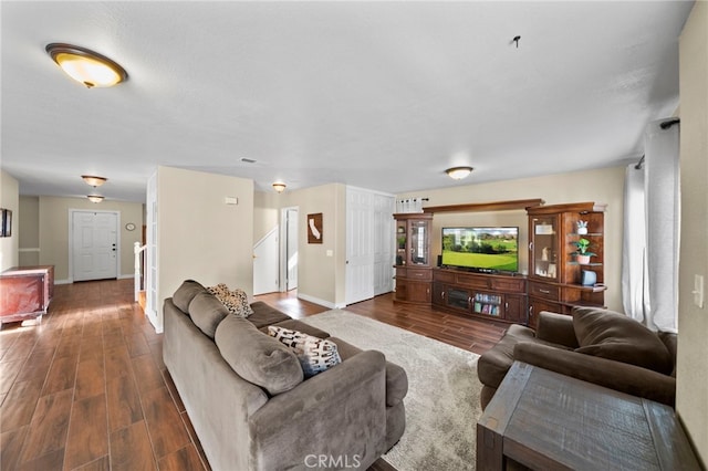27876 Twilight Ct, Murrieta, CA 92563 - living area with wood finished floors and baseboards