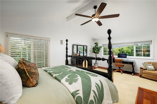 bedroom featuring wood finished floors and a ceiling fan