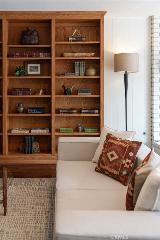 view of living area
