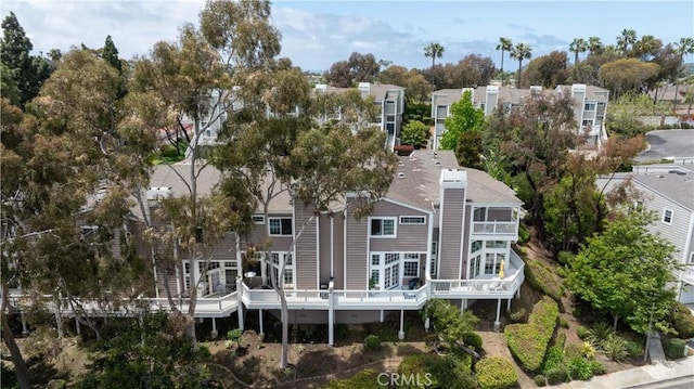 33156 Ocean Bright, Dana Point, CA 92629 - back of property featuring view of wooded area