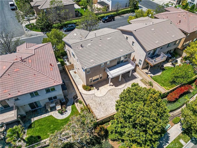 27952 Agapanthus Ln, Valencia, CA 91354 - aerial view of residential area