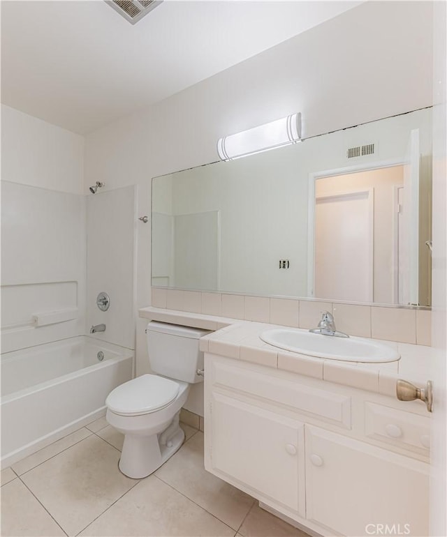 2726 W Orion Ave, Santa Ana, CA 92704 - full bathroom featuring tile patterned flooring, vanity, and shower / washtub combination