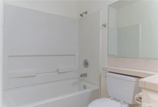 2726 W Orion Ave, Santa Ana, CA 92704 - full bathroom featuring shower / bath combination and tasteful backsplash