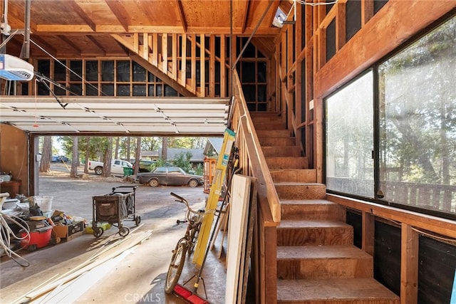 14177 Racine Cir, Magalia, CA 95954 - stairway with concrete flooring