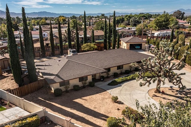 20407 Eyota Ln, Apple Valley, CA 92308 - aerial perspective of suburban area featuring mountains