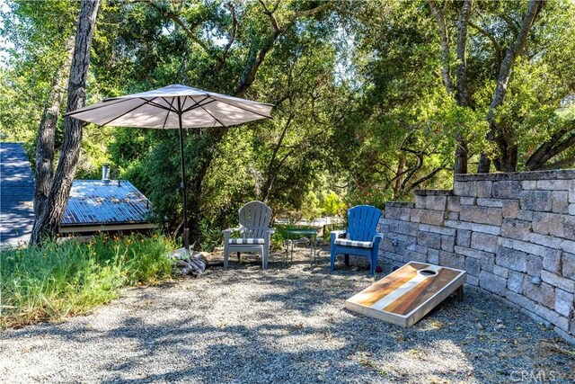 7900 San Clemente Ave, Atascadero, CA 93422 - view of yard with a wooden deck