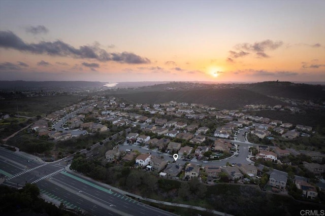 3482 Corte Fortuna, Carlsbad, CA 92009 - aerial view of property's location with nearby suburban area