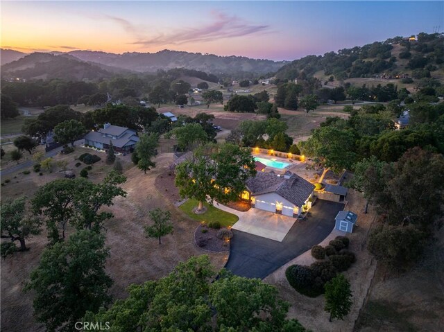 11620 Cenegal Rd, Atascadero, CA 93422 - view of property location with mountains