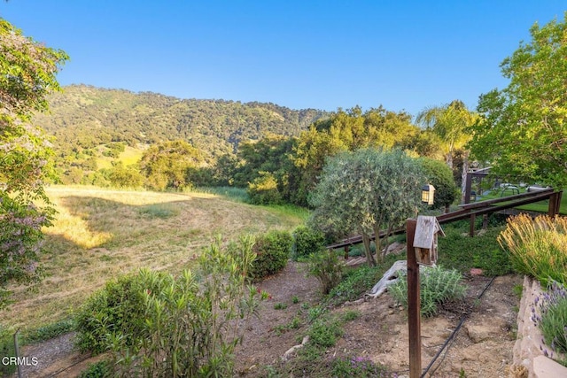 10440 N Karen Ave, Oak View, CA 93022 - view of yard featuring a view of trees