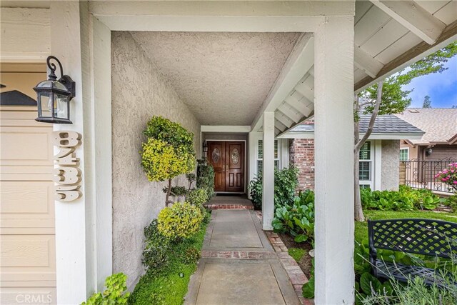 8435 Sale Ave, West Hills, CA 91304 - entrance to property with stucco siding