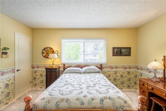 8435 Sale Ave, West Hills, CA 91304 - carpeted bedroom featuring a textured ceiling