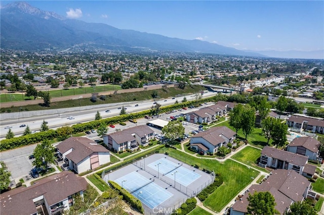 8990 19th St Unit 376, Rancho Cucamonga, CA 91701 - aerial perspective of suburban area featuring mountains