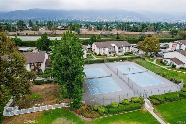 8990 19th St Unit 376, Rancho Cucamonga, CA 91701 - aerial perspective of suburban area with a mountain backdrop