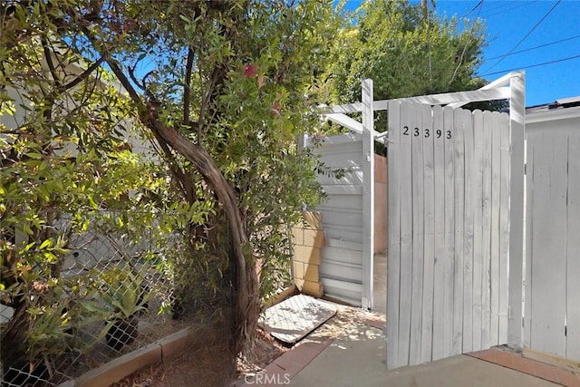 exterior view of fence and a gate