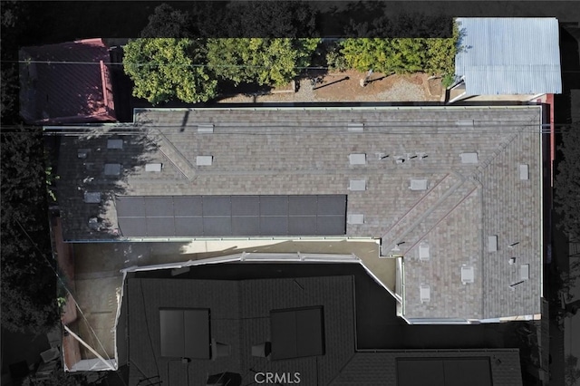 view of subject property