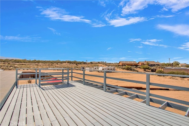 11020 Blue Jay Way, Oak Hills, CA 92344 - wooden deck featuring a residential view