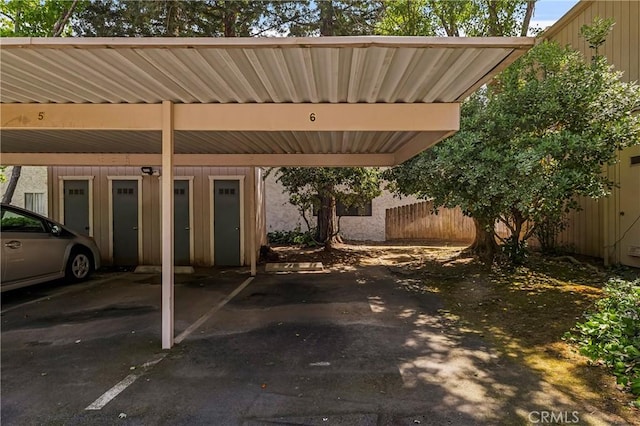 2240 Notre Dame Blvd Unit 6, Chico, CA 95928 - view of covered parking lot