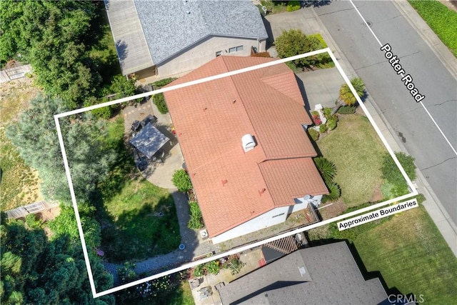 1918 Potter Rd, Chico, CA 95928 - view of subject property with property parcel outlined