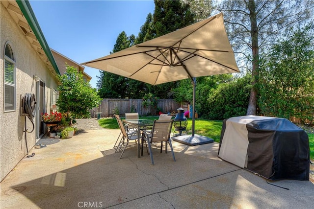 1918 Potter Rd, Chico, CA 95928 - view of patio / terrace featuring outdoor dining area and a grill