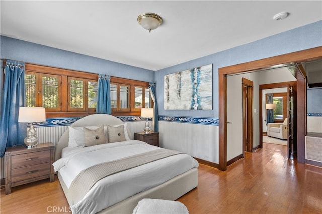 1156 E Howard St, Pasadena, CA 91104 - bedroom with wood finished floors and baseboards