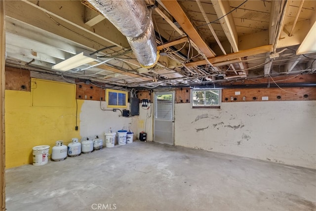 1156 E Howard St, Pasadena, CA 91104 - below grade area featuring electric panel