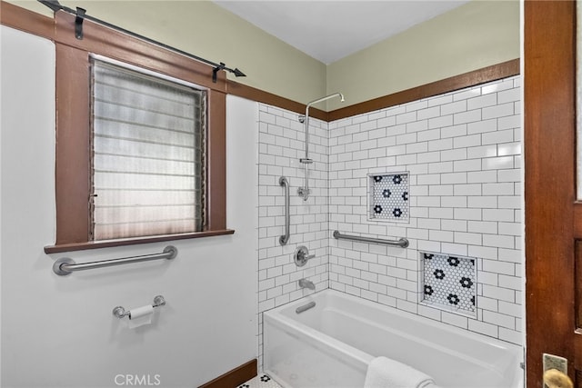1156 E Howard St, Pasadena, CA 91104 - full bathroom with bathtub / shower combination