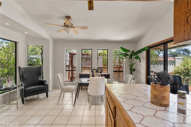 1156 E Howard St, Pasadena, CA 91104 - sunroom featuring vaulted ceiling and healthy amount of natural light