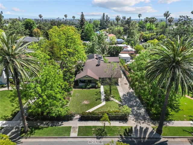 1156 E Howard St, Pasadena, CA 91104 - view from above of property