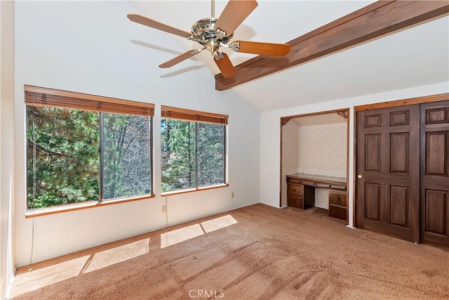 27657 Peninsula Dr, Lake Arrowhead, CA 92352 - unfurnished bedroom with carpet floors, multiple closets, and ceiling fan